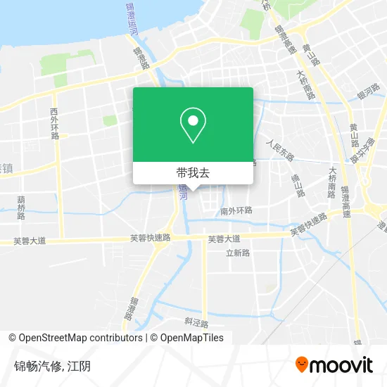 锦畅汽修地图