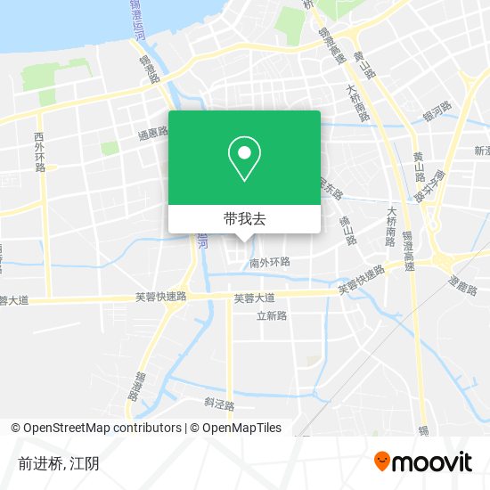 前进桥地图