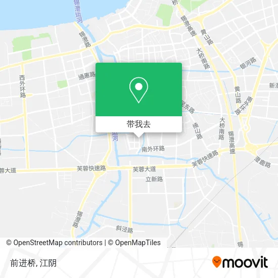 前进桥地图