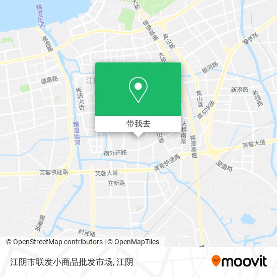 江阴市联发小商品批发市场地图