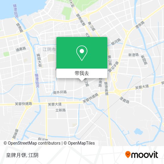皇牌月饼地图
