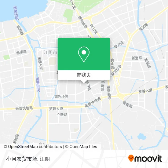 小河农贸市场地图