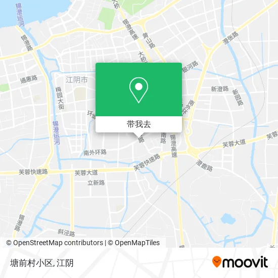 塘前村小区地图