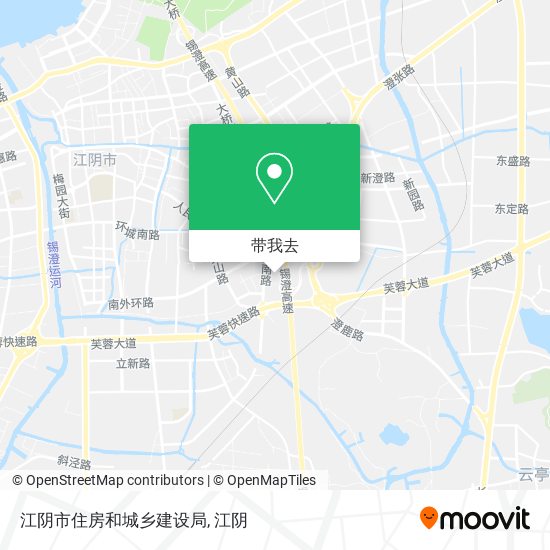 江阴市住房和城乡建设局地图