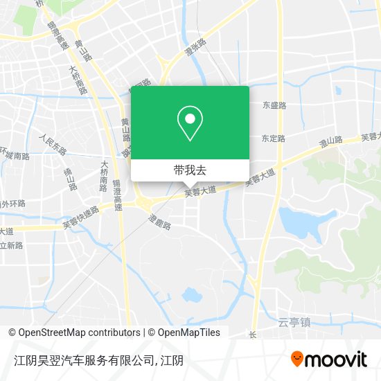 江阴昊翌汽车服务有限公司地图