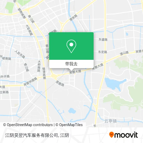 江阴昊翌汽车服务有限公司地图