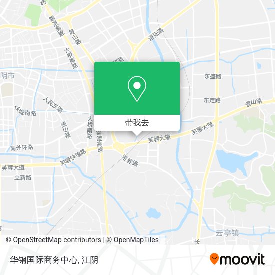 华钢国际商务中心地图