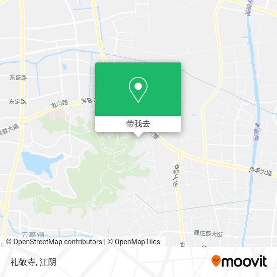 礼敬寺地图