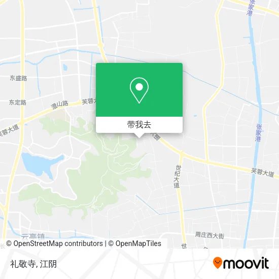 礼敬寺地图