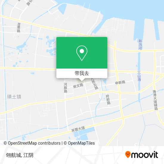 翎航城地图