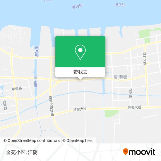 金苑小区地图