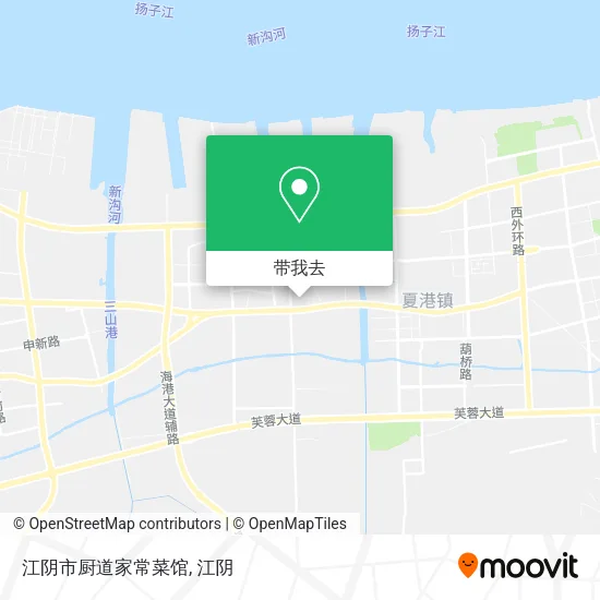 江阴市厨道家常菜馆地图