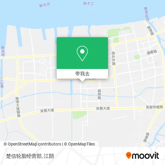 楚信轮胎经营部地图