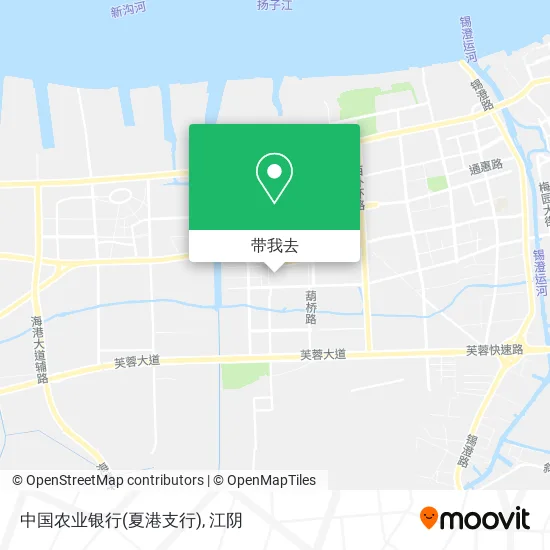 中国农业银行(夏港支行)地图