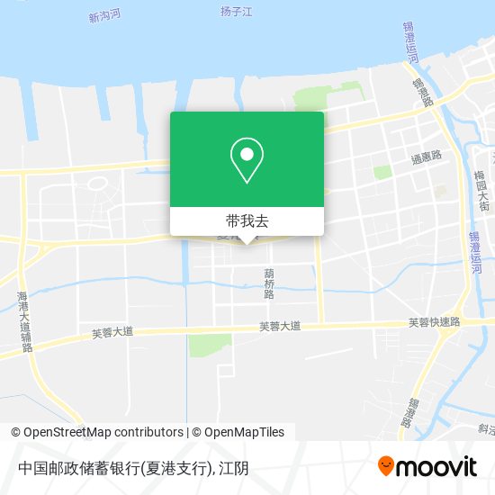 中国邮政储蓄银行(夏港支行)地图