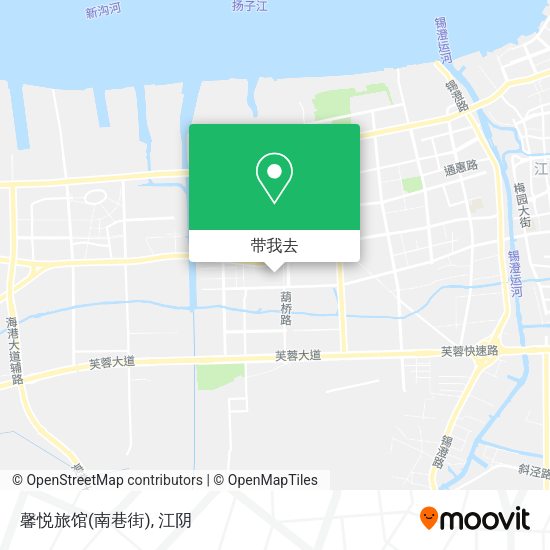 馨悦旅馆(南巷街)地图