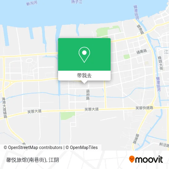 馨悦旅馆(南巷街)地图