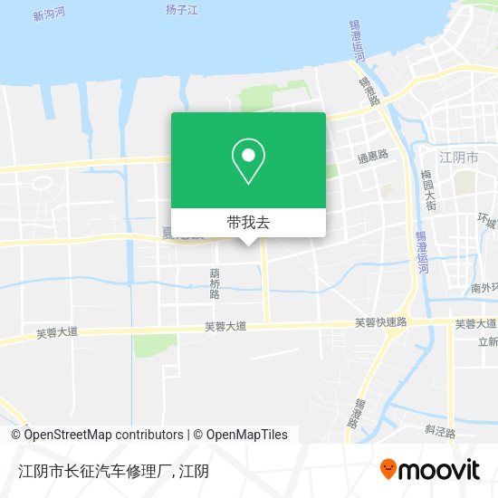 江阴市长征汽车修理厂地图
