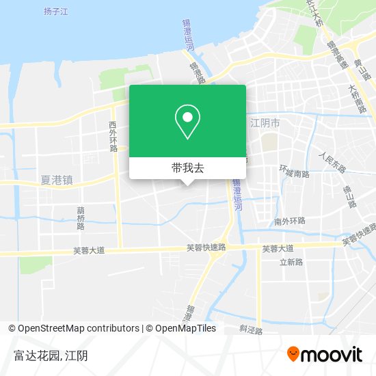 富达花园地图