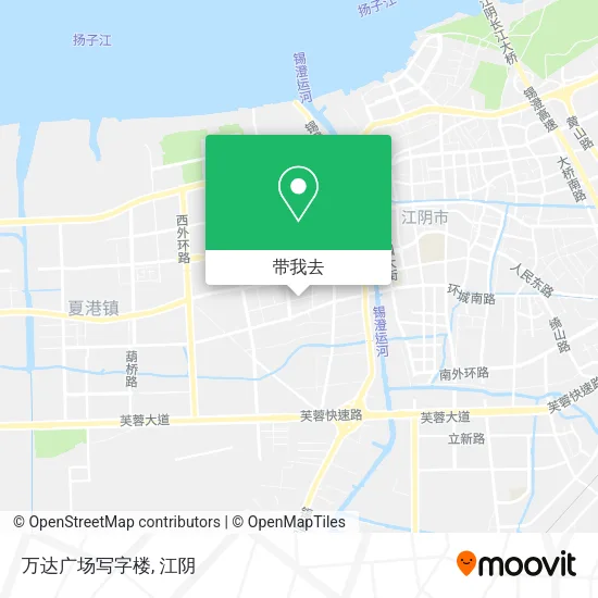 万达广场写字楼地图