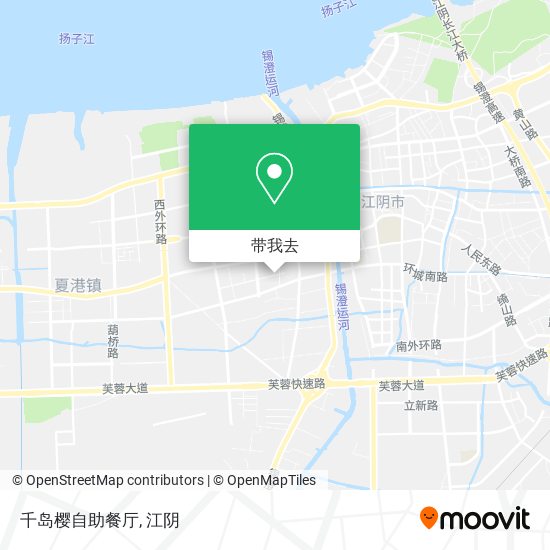 千岛樱自助餐厅地图