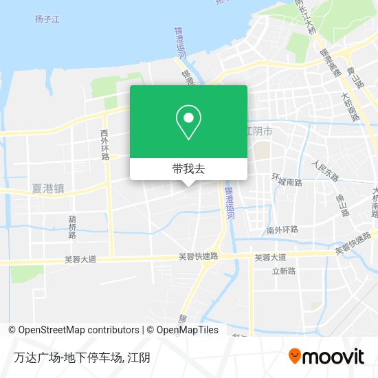 万达广场-地下停车场地图