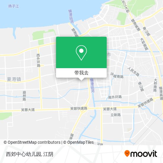 西郊中心幼儿园地图