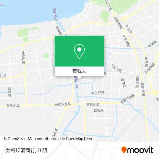 荣科烟酒商行地图