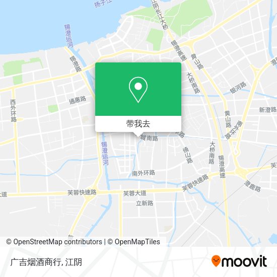 广吉烟酒商行地图