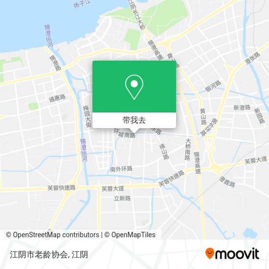 江阴市老龄协会地图