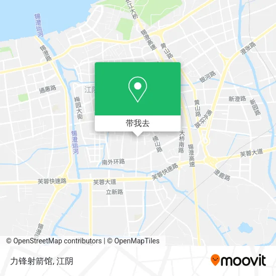 力锋射箭馆地图