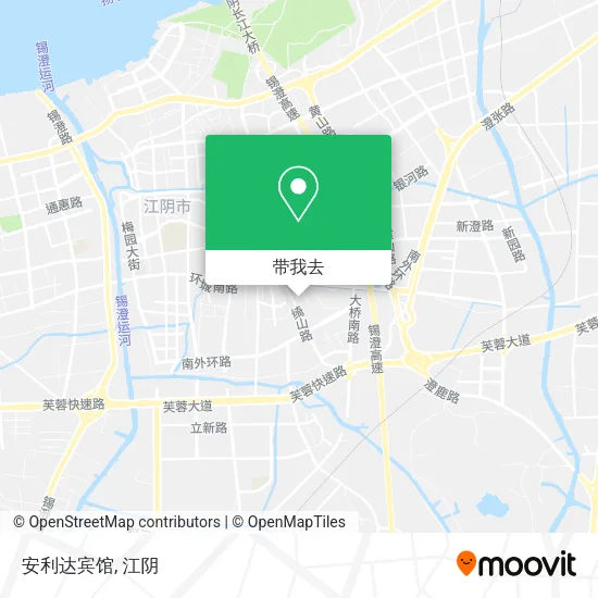 安利达宾馆地图