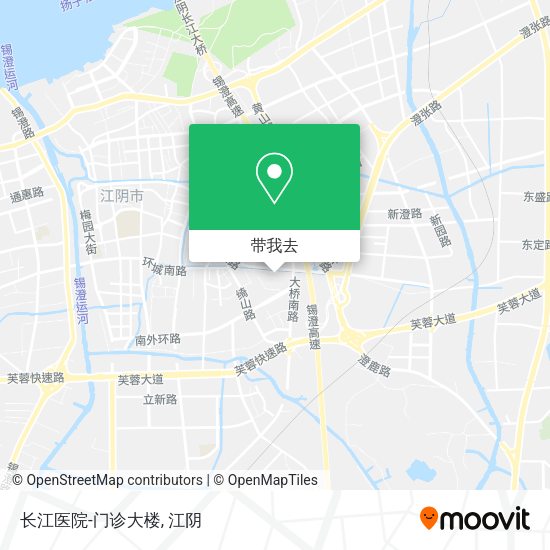 长江医院-门诊大楼地图