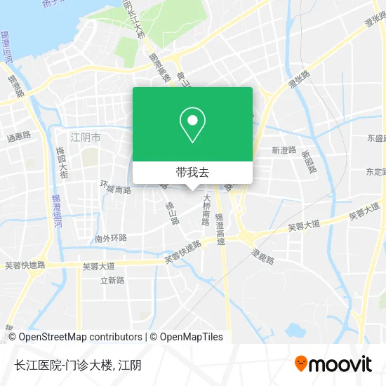 长江医院-门诊大楼地图