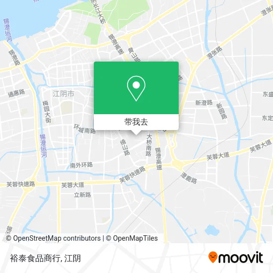 裕泰食品商行地图