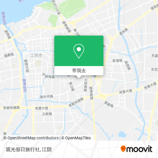 观光假日旅行社地图