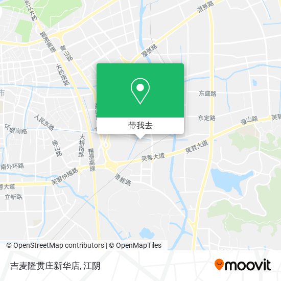 吉麦隆贯庄新华店地图