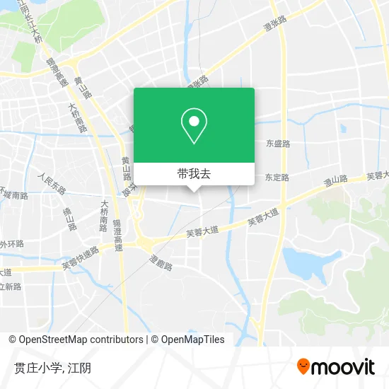贯庄小学地图