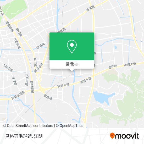 灵格羽毛球馆地图