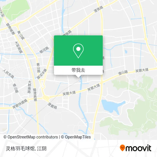 灵格羽毛球馆地图