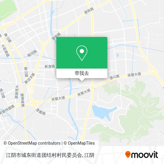 江阴市城东街道团结村村民委员会地图
