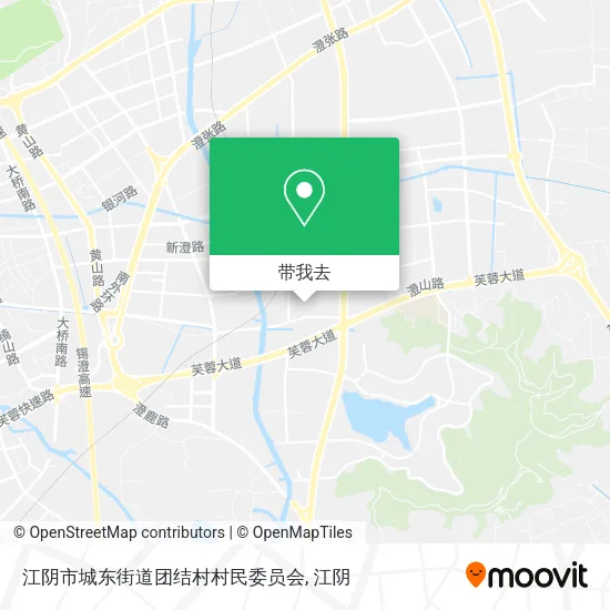 江阴市城东街道团结村村民委员会地图
