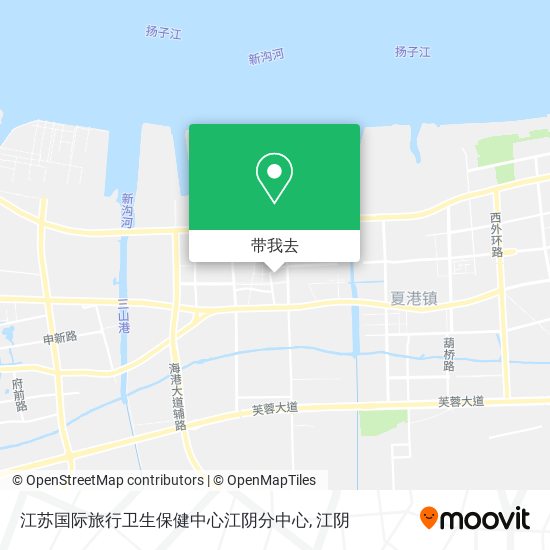 江苏国际旅行卫生保健中心江阴分中心地图