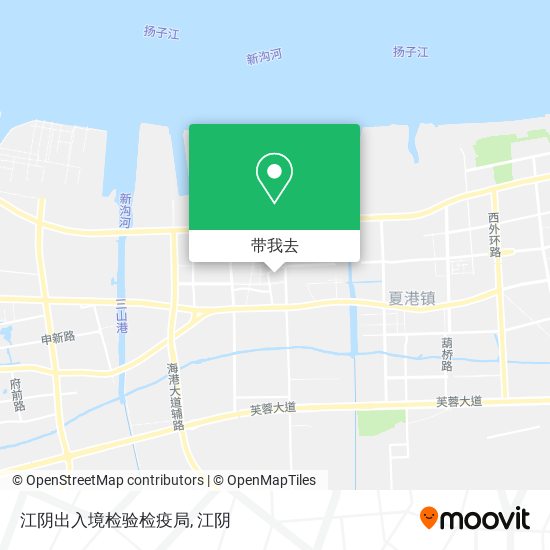 江阴出入境检验检疫局地图