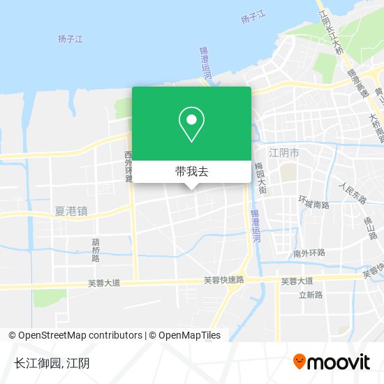 长江御园地图