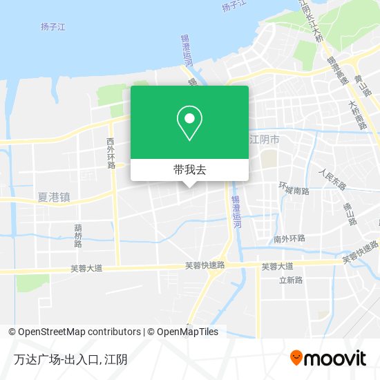 万达广场-出入口地图