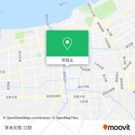 寒舍宾馆地图