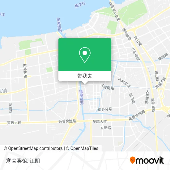 寒舍宾馆地图