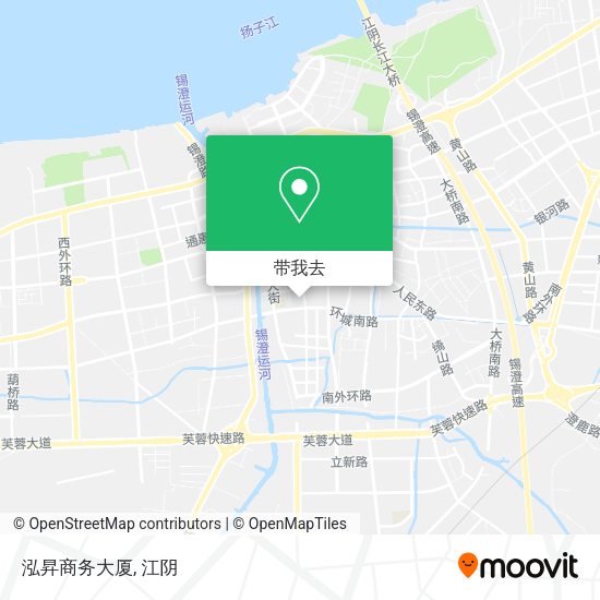 泓昇商务大厦地图