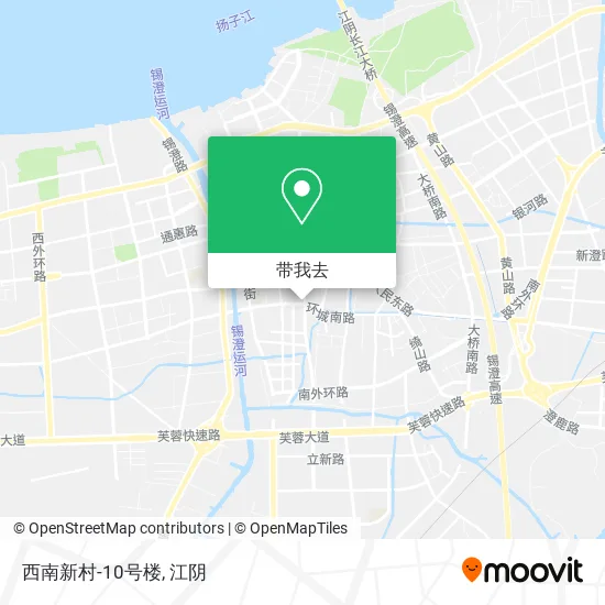 西南新村-10号楼地图